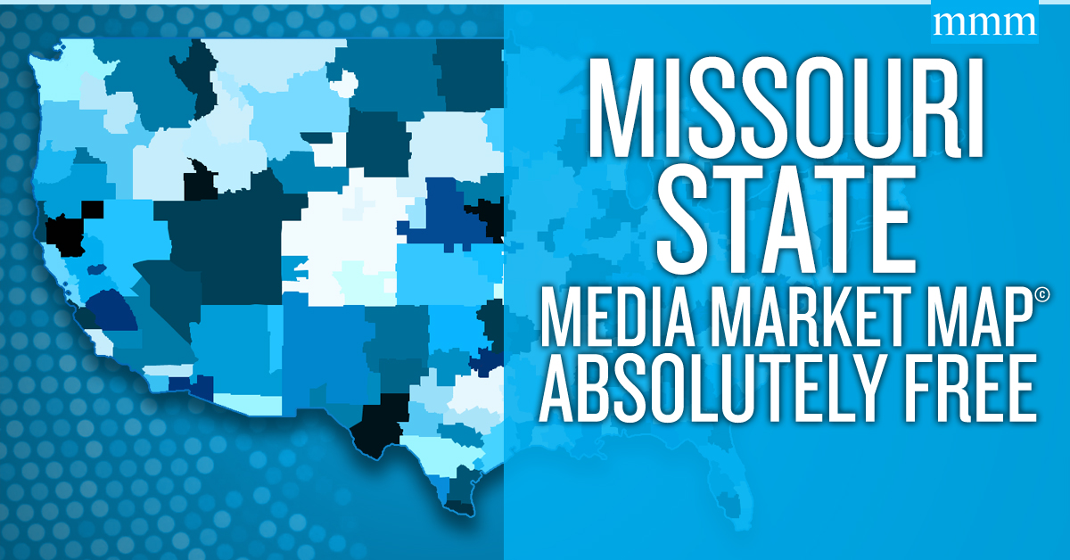 Missouri State DMA Map 2024 Media Market Map