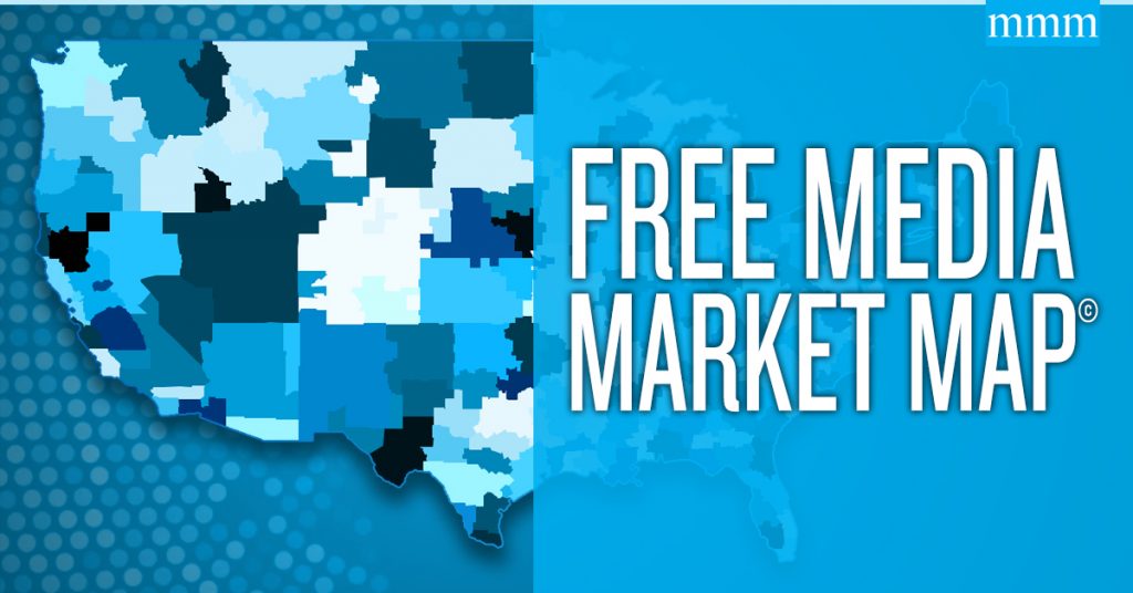 Free DMA Map 2024 Media Market Map